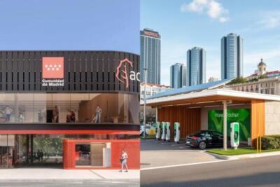 Acciona transforma posto de combustível em hub de carregamento EV em Madrid com 20 carregadores ultrarrápidos