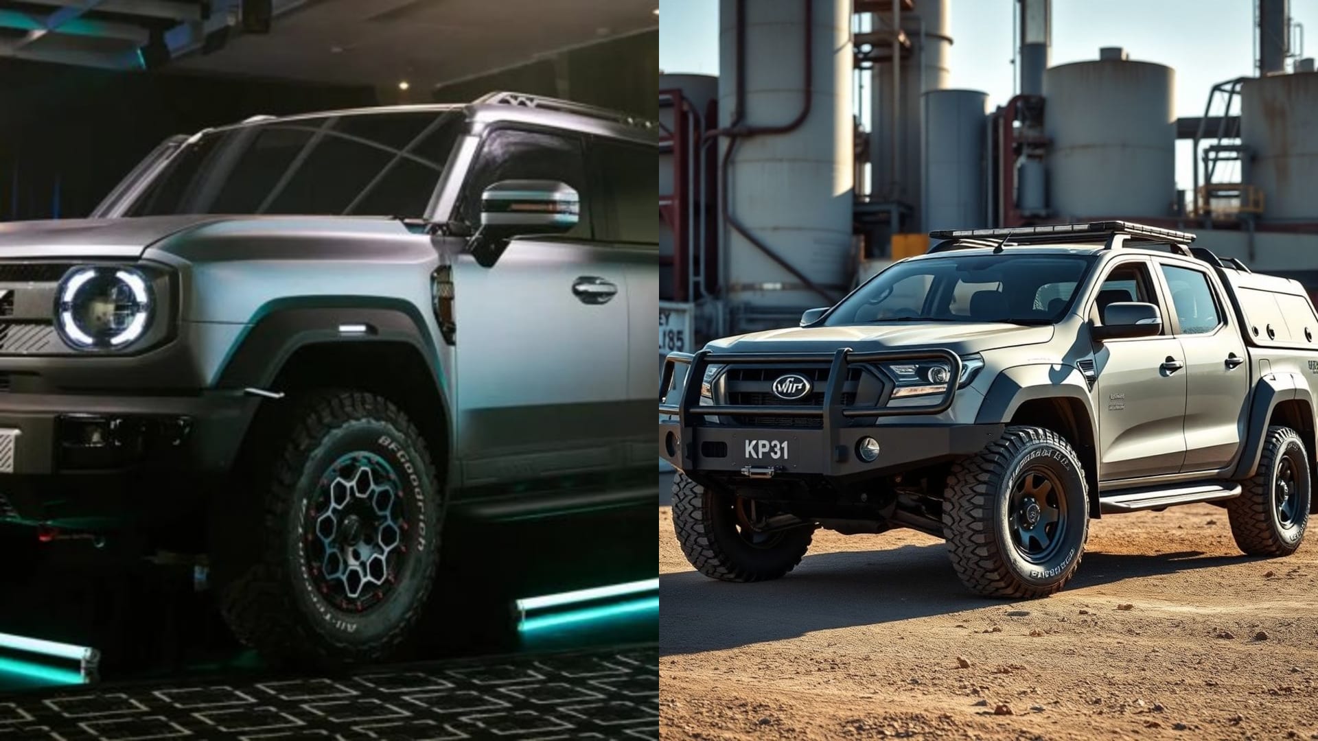 Chery KP31 chega à Austrália com pickup diesel PHEV prevista para 2026