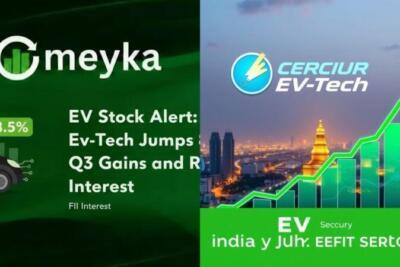 Mercury EV-Tech dispara 8,5% com ganhos no Q3 e atrai FIIs