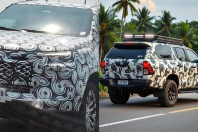 Toyota testa SUV baseada no Hilux BEV, com traços do novo Hilux