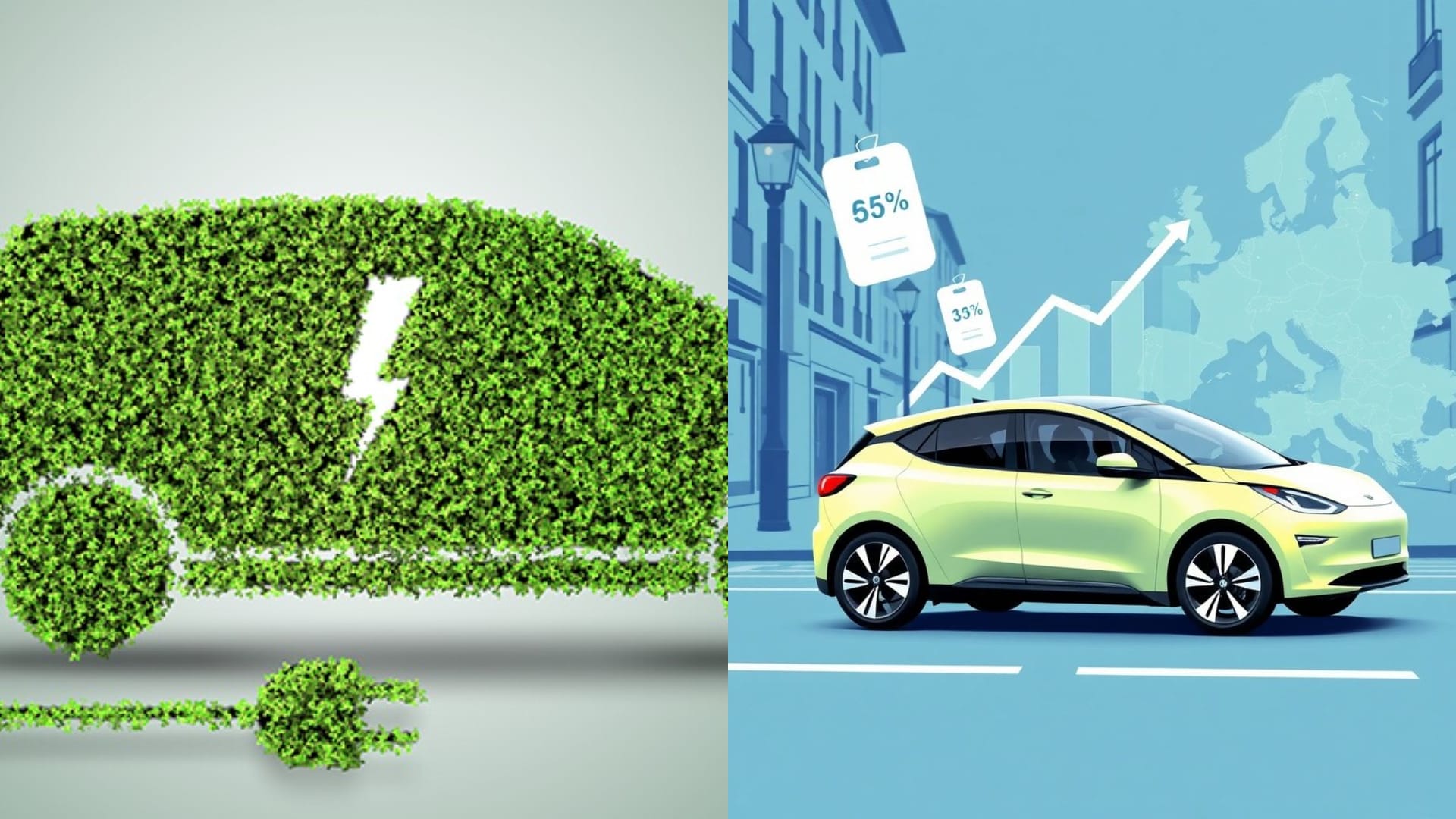 Vendas de EV na Europa sobem conforme custos caem e a paridade se aproxima