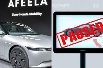 Alerta: Sony e Honda pausam o Afeela após cortes de investimentos