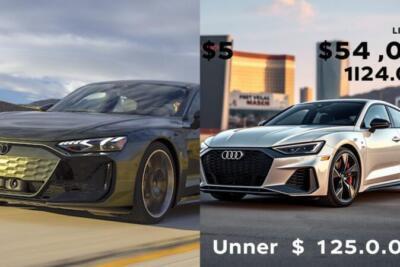 Audi RS e-tron GT 2025 recebe desconto de US$ 54 mil, preço cai para abaixo de US$ 125 mil