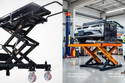 BT3300 lift table: Challenger Lifts lança solução de serviço para baterias de EV