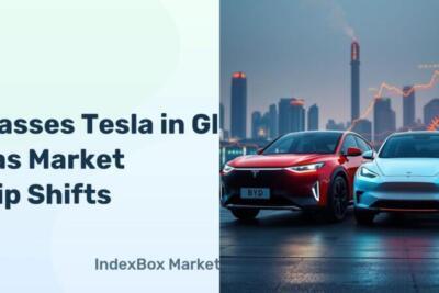 BYD lidera o mercado global de EVs em 2025, deixando a Tesla para trás