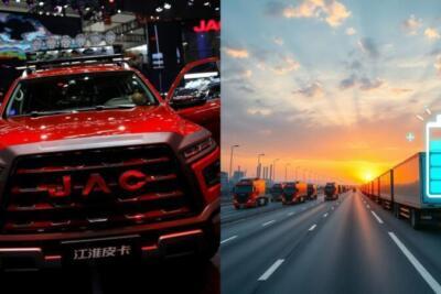 China vive o próximo boom de caminhões elétricos