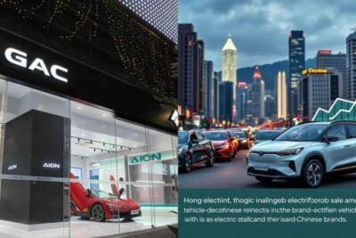 GAC fica entre os três primeiros em vendas de veículos elétricos em Hong Kong — e é a segunda entre marcas chinesas