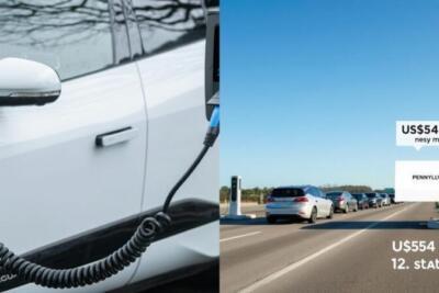 Pensilvânia avança com 12 novos pontos de recarga EV financiados pela NEVI