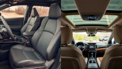 Forester Wilderness Hybrid: interior vegano, painel digital de 12,3 polegadas e acabamento laranja