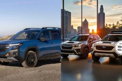 Subaru surpreende com Forester Wilderness Hybrid e Getaway EV: 420 hp e eficiência que impressionam