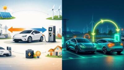 V2G: como carros elétricos podem alimentar a rede e mudar tudo com a regulamentação de 2027